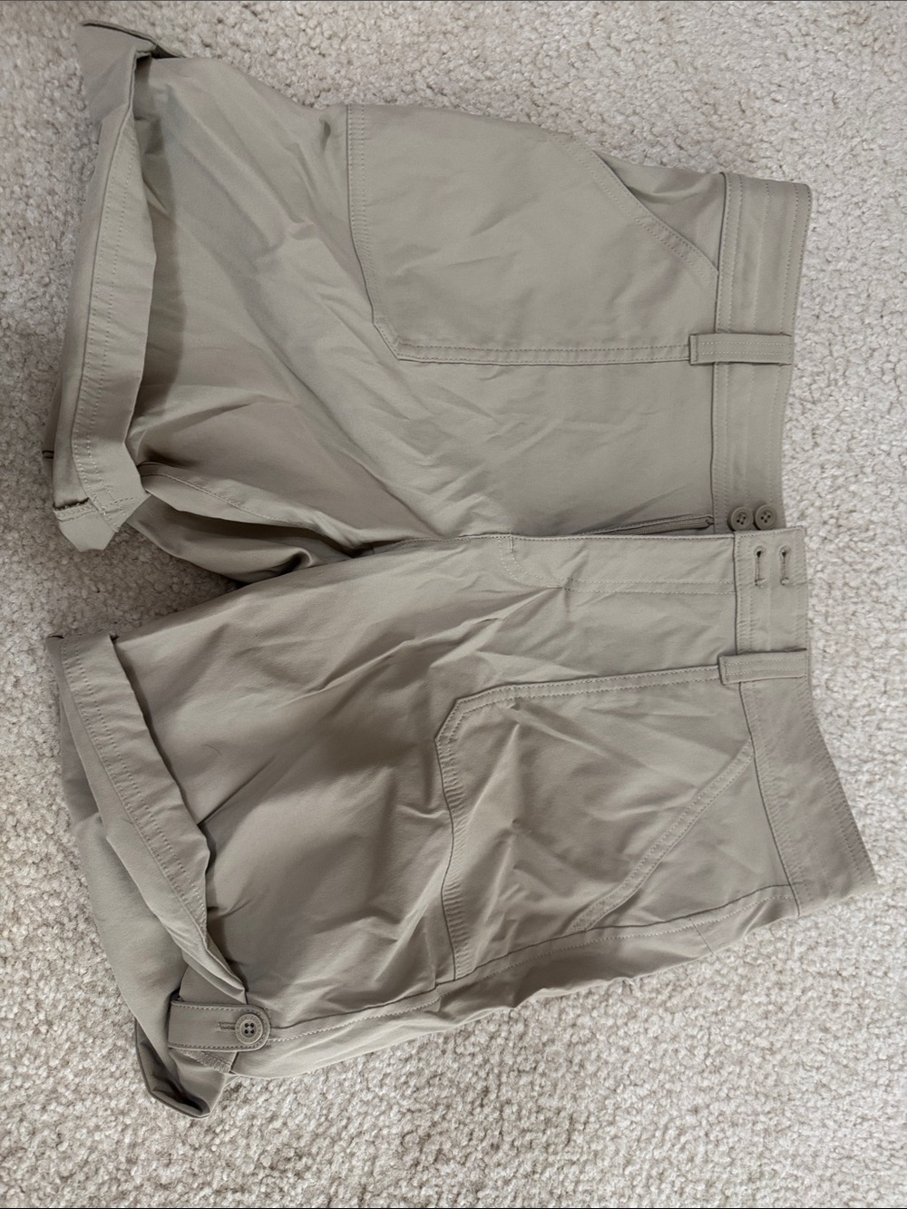 Eddie Bauer Khaki Green Women’s Outdoor Shorts